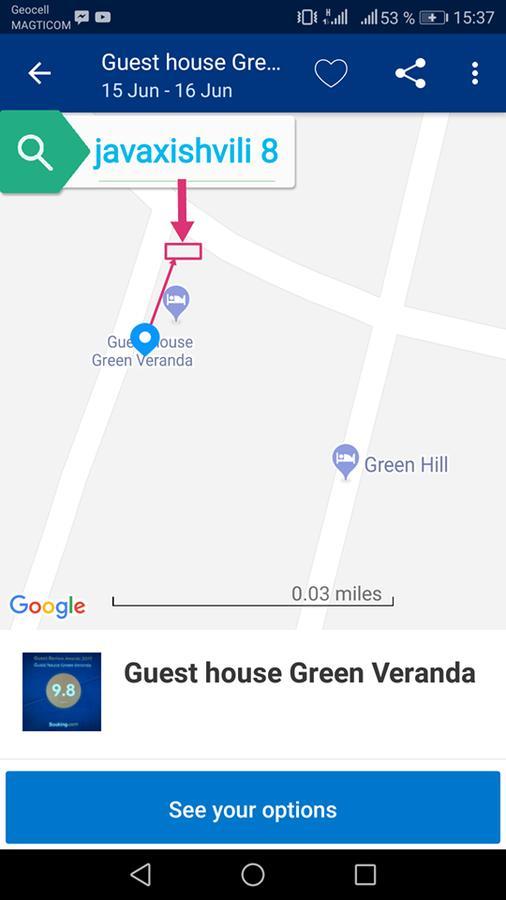 Guest House Green Veranda Mtsʼkhetʼa Екстериор снимка